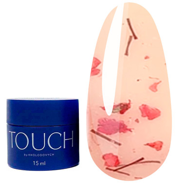 Гель для наращивания TOUCH Gardens builder gel 04 персиковый 15 мл - Фото №1