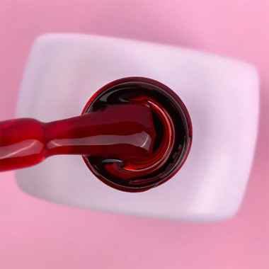 Gel polish Lunamoon Color Kiss 259 red stained glass 13 ml (047-4485-1255) - Фото №2