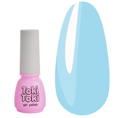 Gel polish Toki-Toki № 084 light azure 5 ml - Фото №1