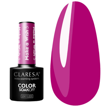 Claresa MAKE A WISH 3 Trauben-Gel-Nagellack, 5 g - Фото №1