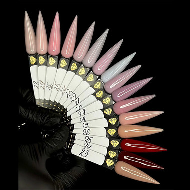 Crystal Base Color #28 Dunkelrosa Nagellack, 30ml - Фото №2