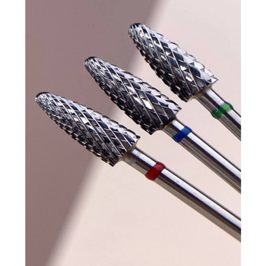 Cutter for manicure TBC Dark 203 carbide green corn - Фото №3