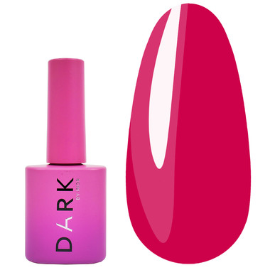 Гель-лак DARK New collection 045 малиновый 10 мл - Фото №1