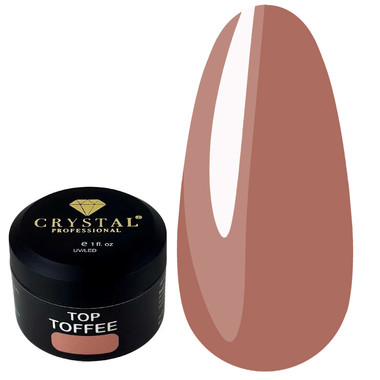 Nagellack Crystal Top Toffee 15 ml - Фото №1