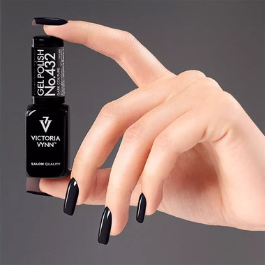 VICTORIA Gellack VYNN GEL POLISH 432 Dark Couture 8 ml - Фото №3