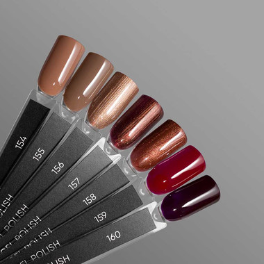 Gellack DARK 160 Exquisites Burgunderrot 6 ml - Фото №5