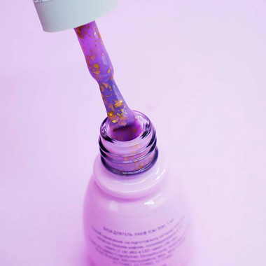 Toki-Toki Potal Base 006 Flieder mit Blattgold, 5 ml - Фото №2