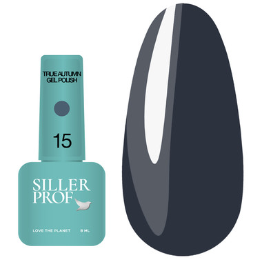 Gel-Nagellack SILLER True Autumn 15 Tiefblau, 8 ml (NF-00020806) - Фото №1