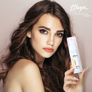 Professional Augenbrauen-Reinigungsschaum-Shampoo Thuya 50 ml - Фото №2