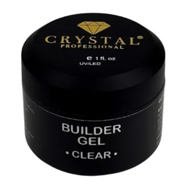 Gel zur Nagelverlängerung Crystal Builder Gel Clear 15 ml - Фото №1