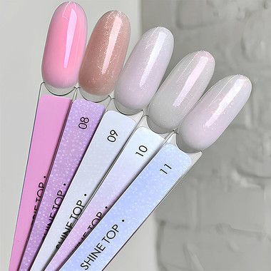 Цветной топ Dark Barbie Top без липкого слоя 10 мл - Фото №4