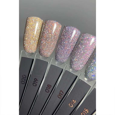 Gel polish DARK Flash 20 golden beige 10 ml - Фото №3