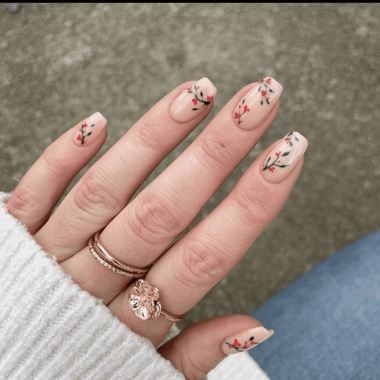 Форма балерина (с цветочками)