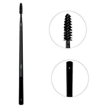 Doppelseitiger Pinsel mit Spatel OKO 10 Black Edition