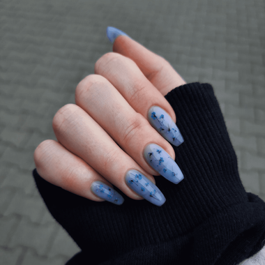 Форма балерина (с сухоцветами)