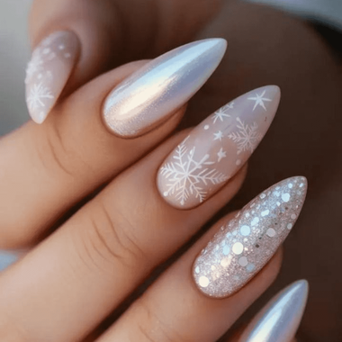 Almond Nails (New Year)