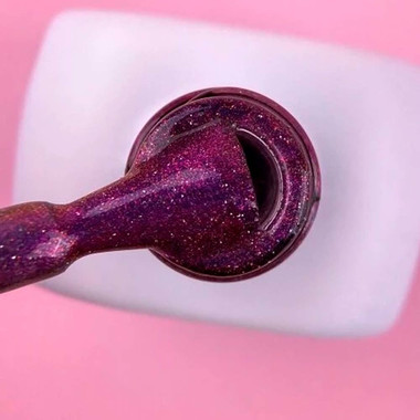 Gel polish LUNA Color Cat Eye 248 blue, dark pink 8 ml (047-3917-1240) - Фото №2