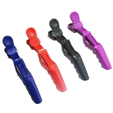 Зажимы-крокодилы парикмахерские Toni&Guy черные 10 шт. - Фото №2