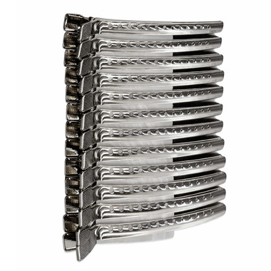 Metall-Haarspangen, 10,5 cm, 12 Stück - Фото №1