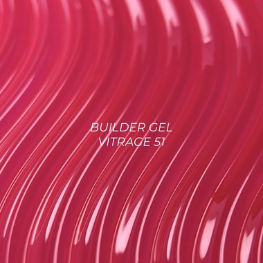 Гель для наращивания NAILSOFTHEDAY Builder gel 051 Vitrage розовый 15 мл - Фото №2