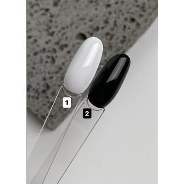 Gel-Nagellack DARK 002 Schwarzer 6 ml - Фото №5