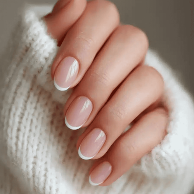 Beige nails (French manicure)