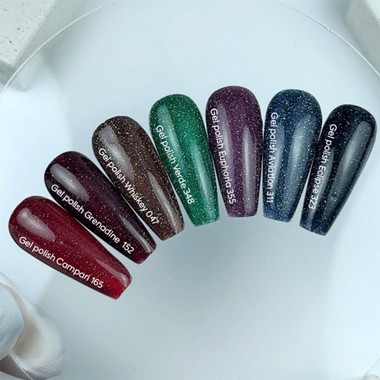 Gel-Nagellack NAILSOFTHEDAY Gel Polish 323 Eclipse Dunkelblau, Lichtreflektierend 10 ml - Фото №5