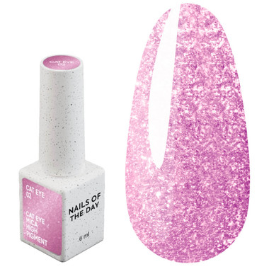 Gel-Nagellack NAILSOFTHEDAY Cat Eye Gel Polish 02 Rosa 6 ml - Фото №1