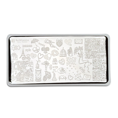 Stempelplatte: Slowianka 5  Romantische Welt vor der Hochzeit - Фото №1