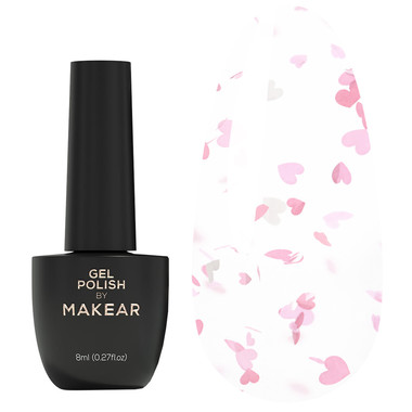 MakeAR Top no wipe hearts 8 ml - Фото №1