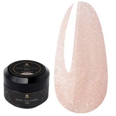 Акригель F.O.X Acryl gel Charm 009 Quartz 15 мл - Фото №1