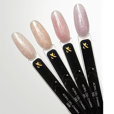 Acryl gel F.O.X Charm Aventurine 011 , 15 ml - Фото №2