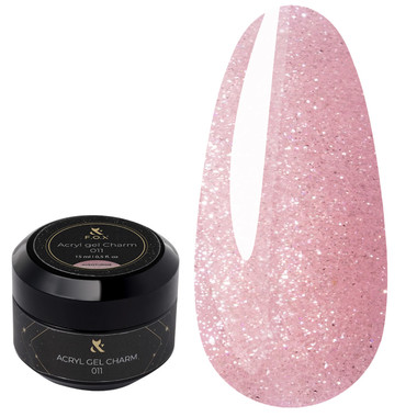 Acryl gel F.O.X Charm Aventurine 011 , 15 ml - Фото №1