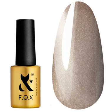Gel-Nagellack F.O.X Cat Eye 003 Milchschokoladen 7 ml - Фото №1