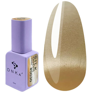 Gel-Nagellack DNKa CAT`S EYE SILK #0030 Beige 12 ml - Фото №1