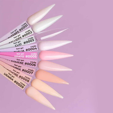 Гель для ногтей DNKa FAST GEL #0001 Euterpe 12 мл - Фото №4