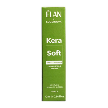 ELAN KeraSoft Lifting Serum für Wimpern Schritt 1 10 ml - Фото №2