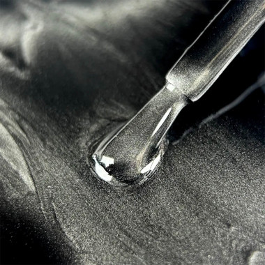 Гель-лак LUNA Color Cat Eye 269 серебро, черный 8 мл (047-5422-1568) - Фото №2