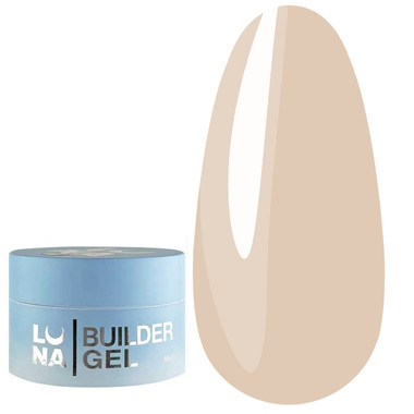 Gel for nail extension LUNA Premium 12 light beige 50 ml (323-2591-1300) - Фото №1