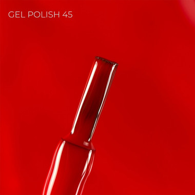 Gel Polish Touch 45 deep red 9 ml - Фото №2