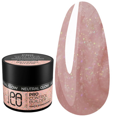 PALU PRO CONTROL BUILDER GEL NEUTRAL GLOW 45 g - Фото №1