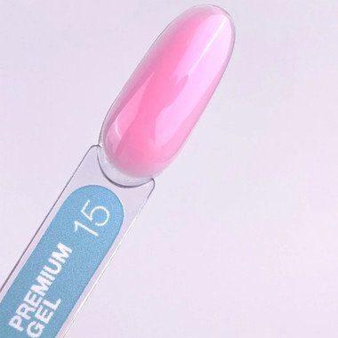 Gel for nail extensions LUNA Premium Gel 15 lavender pink 100 ml (323-2594-1531) - Фото №3