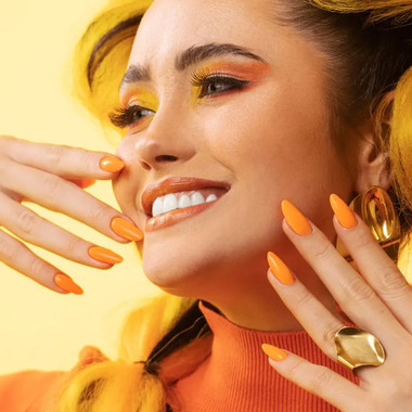 Gel polish VICTORIA VYNN 308 Orange Denki 8 ml - Фото №4