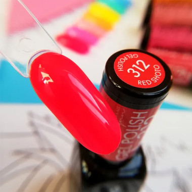 Gel polish VICTORIA VYNN 312 Red Shoto 8 ml - Фото №3