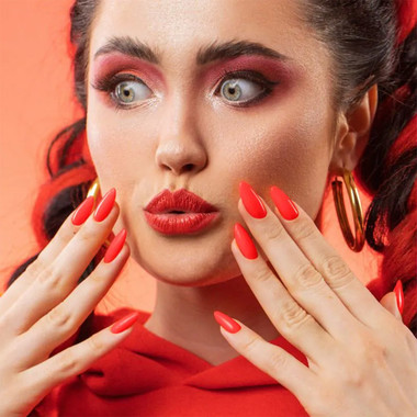 Gel polish VICTORIA VYNN 312 Red Shoto 8 ml - Фото №4