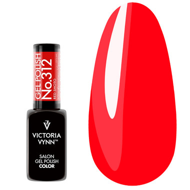 Gel polish VICTORIA VYNN 312 Red Shoto 8 ml - Фото №1