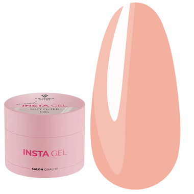 Selbstnivellierendes Gel für Haarverlängerungen INSTA GEL VICTORIA VYNN 06 Soft Filter 40 ml - Фото №1