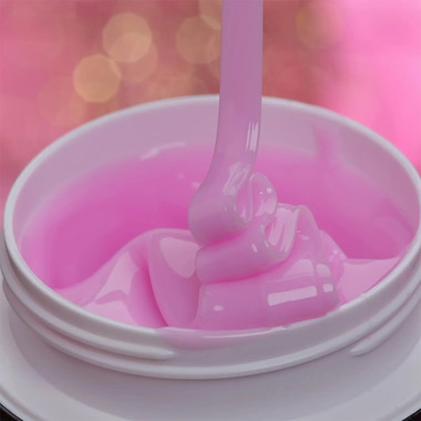 Gel for extensions PALU PRO CONTROL BUILDER GEL FRENCH PINK 45 g - Фото №3