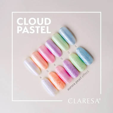 Gel-Nagellack Claresa Cloud Pastel 6, 5 ml - Фото №6
