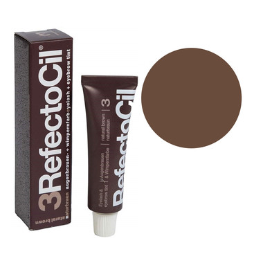 RefectoCil 3 Natürliches Braunes Augenbrauen- und Wimperngel, 15 ml - Фото №1